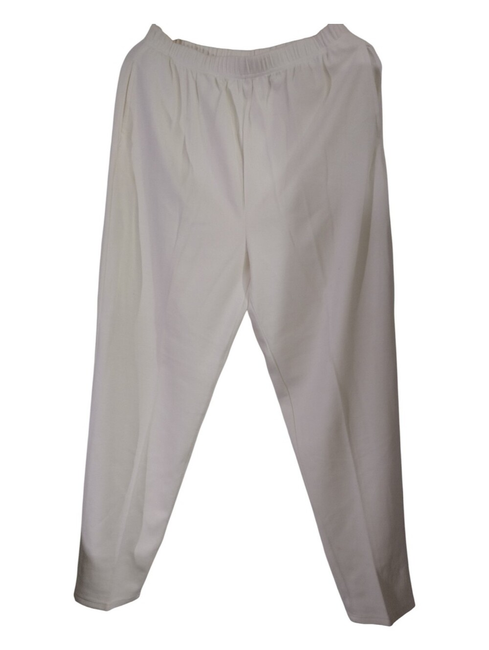 Vintage Chaus White Elastic Waist Pants